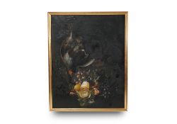 Early 19th Century Still Life in Fruit and Partridge