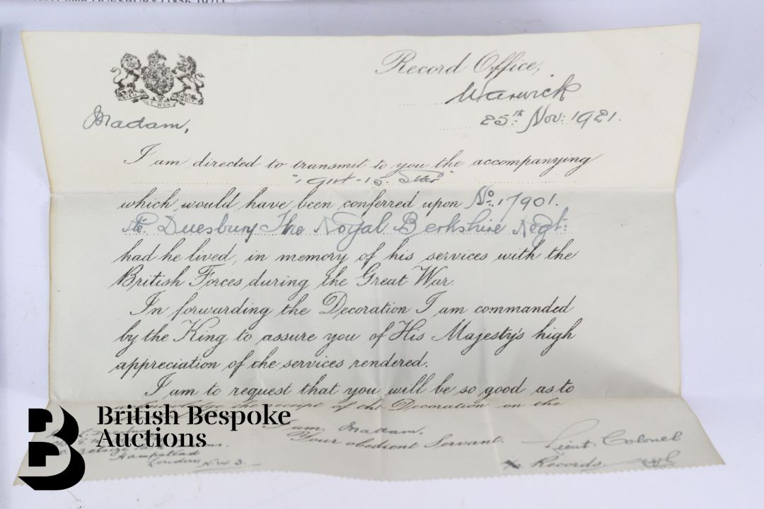 WWI Medal Group - Image 4 of 5