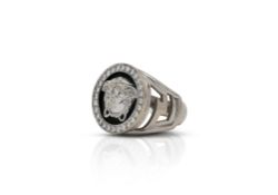 Gianni Versace 18ct White Gold and Diamond Dress Ring