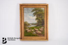 J.J Johnson Oil on Canvas