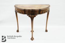 Walnut Tea Table