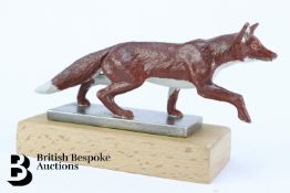 Running Fox Accessory Mascot