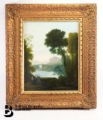 18th Century Oil on Canvas