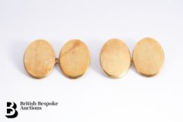 18ct Yellow Gold Cufflinks