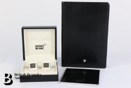 Mont Blanc Cufflinks and Wallet