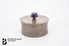 Circular Silver Box