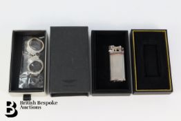 Dunhill Lighter and Aston Martin Keyring