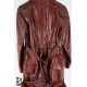 Vintage Leather Coat - Image 3 of 7