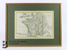 Antique Map of France