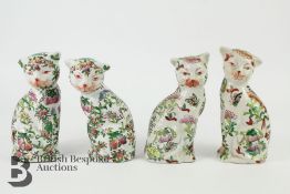Ceramic Cat Figurines