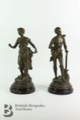 Spelter Figurines