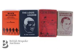 Four Nat Fleischer Boxing Books