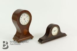 Mahogany Mantel Clock