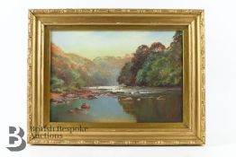 Late 19th Century Oil on Board