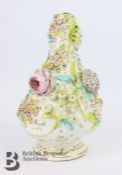 German 19th Century Encrusted Vase