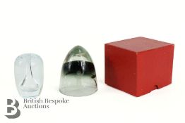 Caithness Glass Nose Cone Paperweight