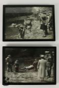 Black and White Photographs of King George VI and the Queen Elizabeth