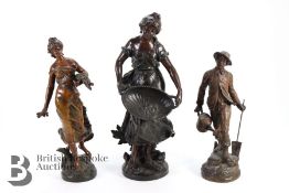 Spelter Figurines