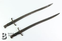 Martini Henry Yatagan Bayonets