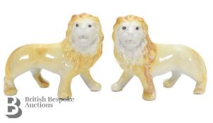 Bo'ness Stoneware Lions