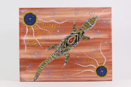 Stephen Larcombe (Goompi Ugerabah) Painting