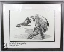 Mark E. Turner (20th Century) Ink Drawing