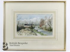 David Phipps (20th century) Watercolour