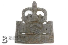 Lead Fire Mark