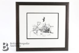 Mark Turner Ink Drawing