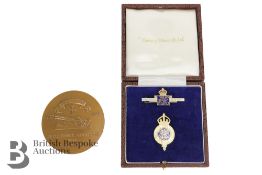 Bronze Gustave de Bohan Medallion