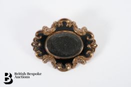Victorian Mourning Brooch