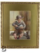 J. Hill Watercolour