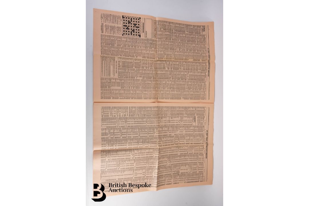 Financial Times Newspaper Printing Error - Image 4 of 5