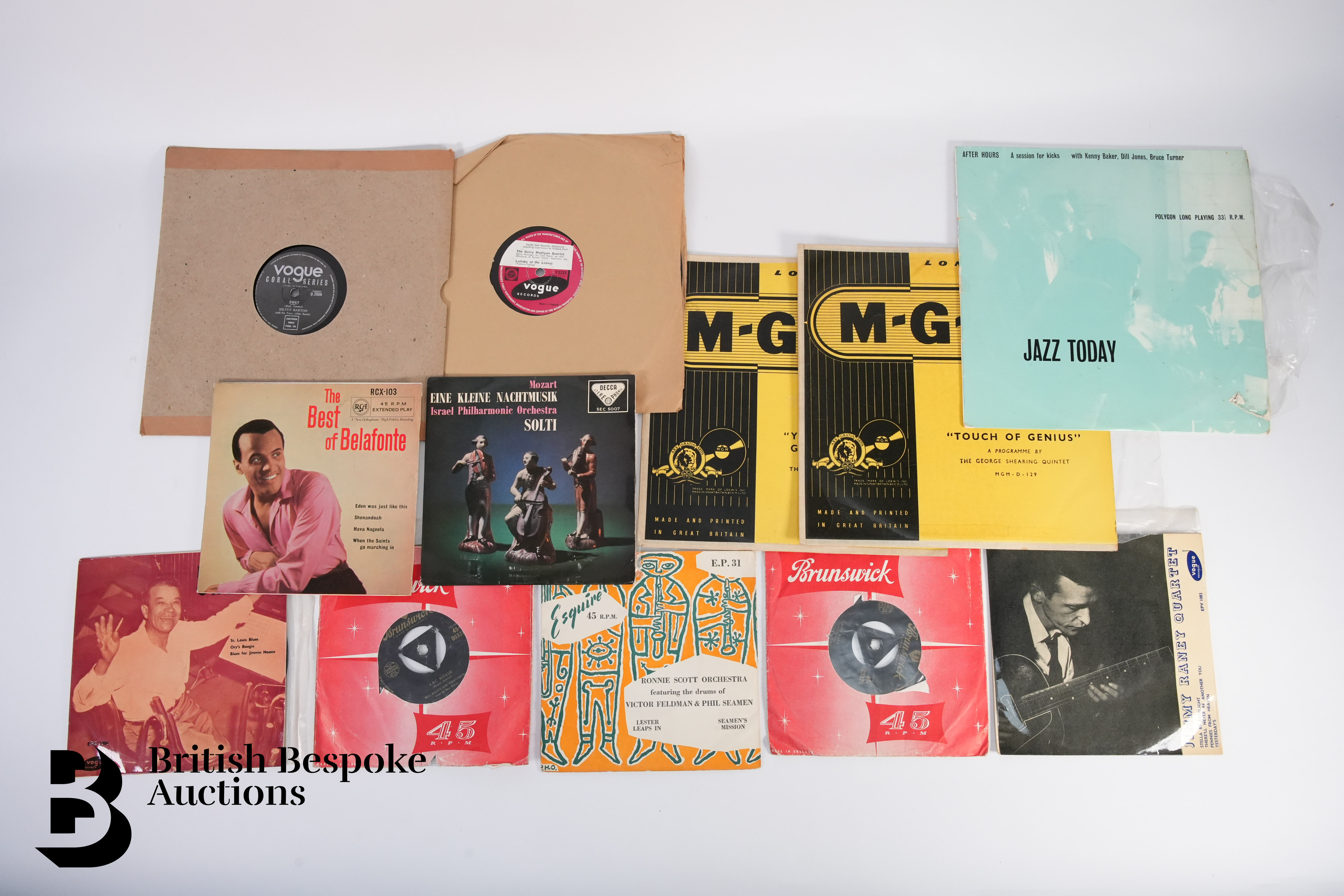 78s, 45s and LP Records