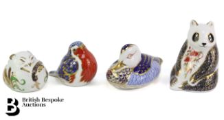 Crown Derby Paperweights