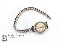 Lady's Stainless Steel Omega Seamaster Wrist Watch