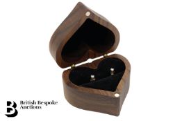 Pair of Silver Diamond Ear Studs