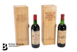 Two Bottles of Bordeaux Wine