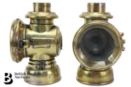 Pair of Lucas King's Own Side Lamps