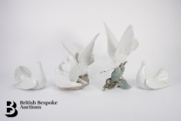 Lladro Porcelain Sculptures