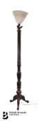 Victorian Mahogany Standard Lamp