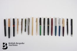 Quantity of Ink Pens incl. Parker