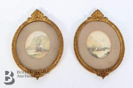 Maurice M. Allaun (1849-1929) German Watercolours