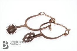 Pair of Antique Spanish Riding Spurs