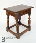 18th Century Oak Stool