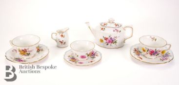 Crown Derby Bachelor Tea Set