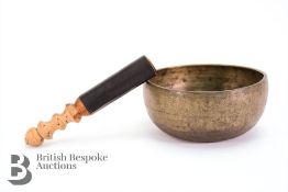 Chinese Bronze Prayer Bowl