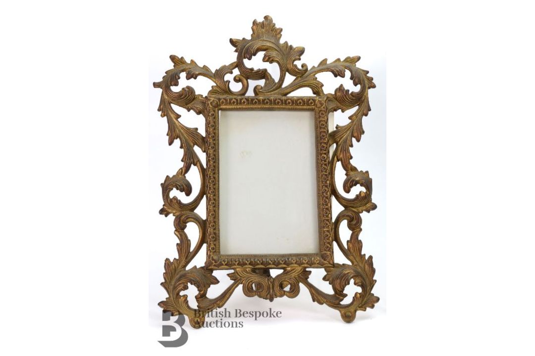 Pair of Brass Frames - Image 3 of 9