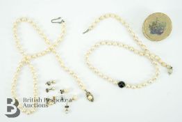 Single Strand of Cultured Pearls