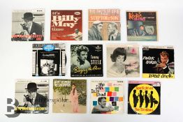 Approx. 250 45rpm Records - EP Jazz, Popular Artists, Soundtracks etc.